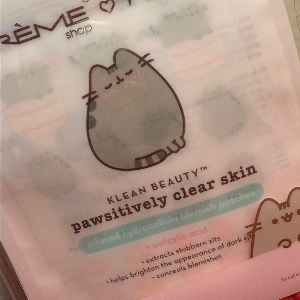 π±π The Creme Shop Pusheen Infused Hydrocolloid Blemish Patches ππ± - Picture 3 of 5